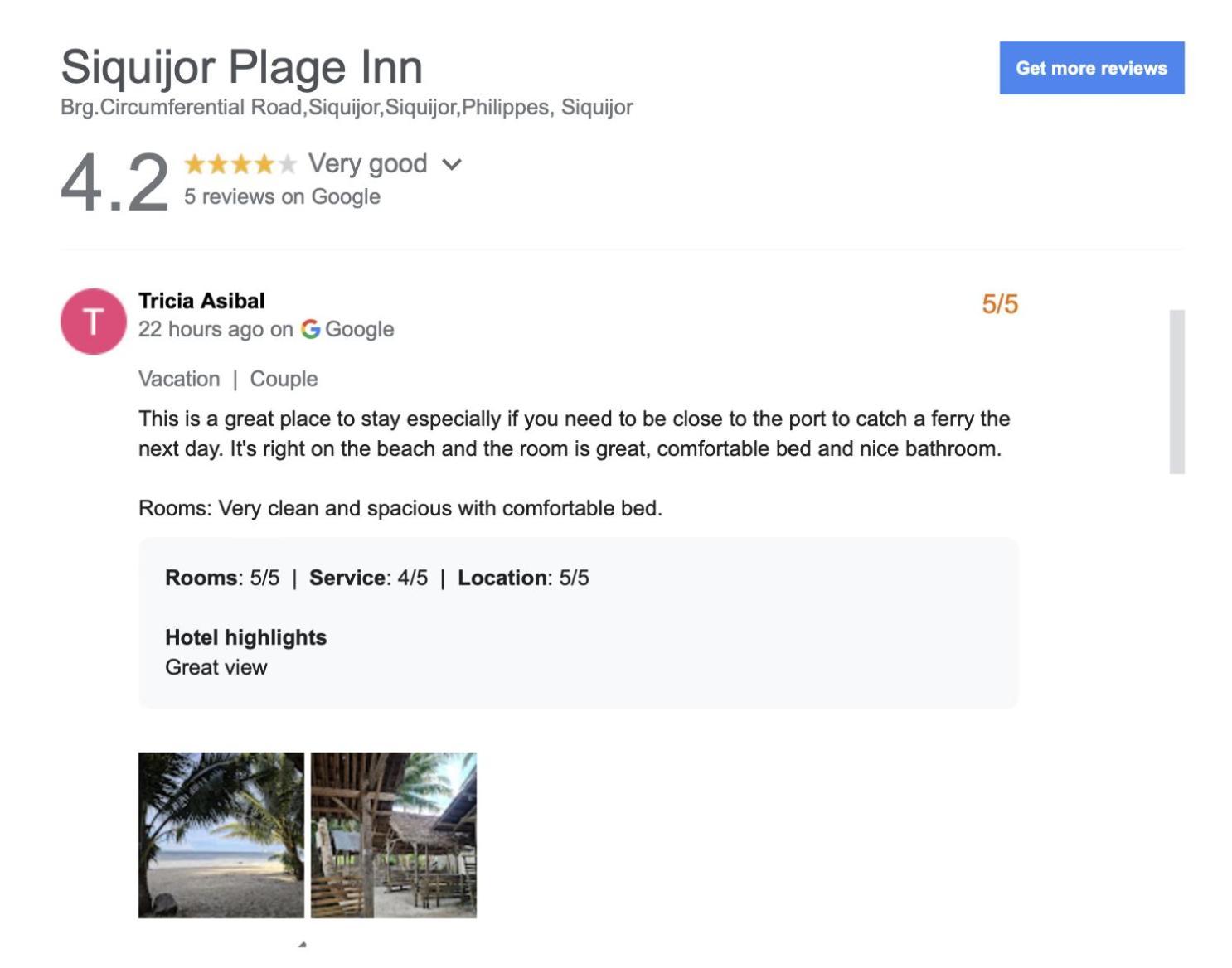 Siquijor Plage Inn Exterior foto